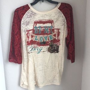 Southern Grace Love song shirt 2x